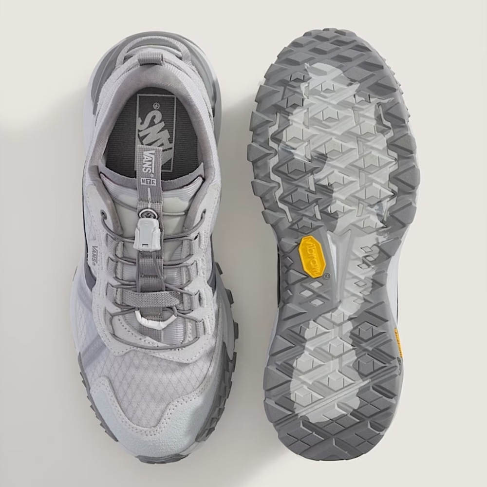 Vans Gray and White Athletic Shoes - Picture 11 of 14